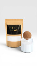 White Wax Sand Candle - Eco Friendly
